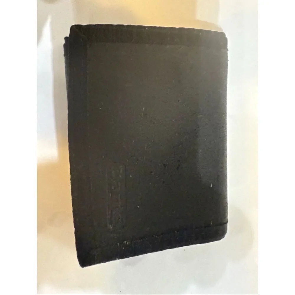 Dante Men's Handcrafted Leather Card Slots Trifold Wallet Black